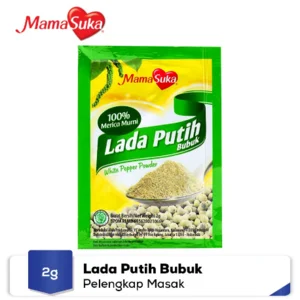 Mamasuka lada putih 2 gr 4 x 20 x 6's (20 Pack / 6 bungkus)