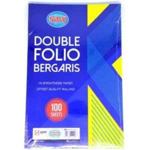 Sinar dunia double folio ruling folio 20 L 100's