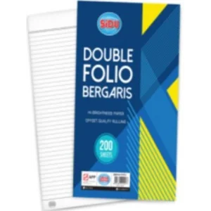 Sinar dunia double folio ruling folio 200 lembar x 20's
