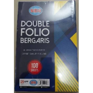 Sinar dunia double folio ruling folio 100 prs x 40 pack
