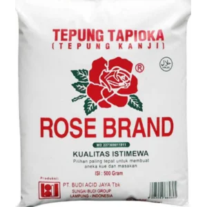Rose brand tepung tapioka 500 gr x 20 pcs per karton