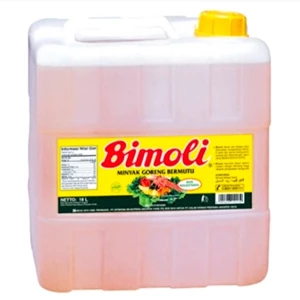 Bimoli cooking oil 18liters per jerry can 