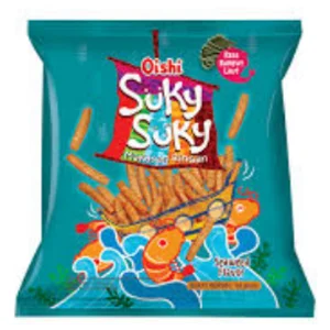 Oishi suky-suky seaweed 10gr  80 pcs/ctn bar code38010135