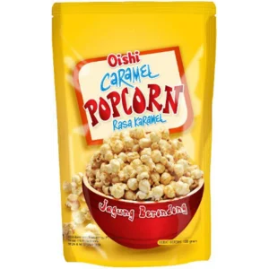 Oishi popcorn rasa karamel 100gr x 20 pcs/ctn