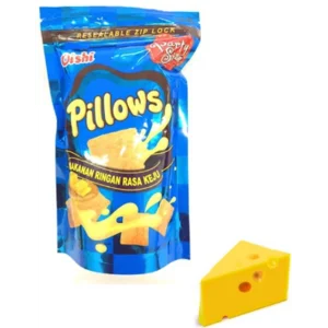 Oishi pillows rasa keju 110 gr per karton isi 20 pcs 38010058