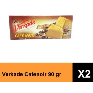 Verkade Cafenoir Biscuit 90 gr x 24 pcs per karton  bar code 8992774814506