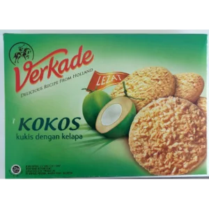 Verkade Kokos Gift Pack Biscuit 300 gr 12 x 300 gr BAR CODE 8992774950167