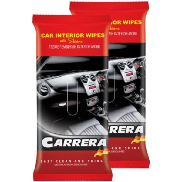 Carrera Car Interior Wipes 10's x 36 pcs per karton