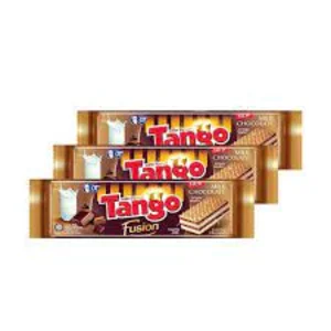 Tango Wafer Fusion Chocolate 75 grams per carton contains 36 pcs