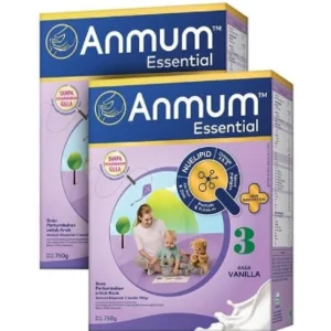 Anmum essential 3 vanilla 750gr per pcs