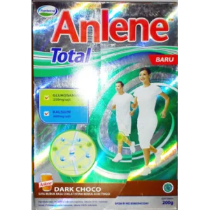 Anlene total dark chocolate 200gr x 24 pcs/ctn