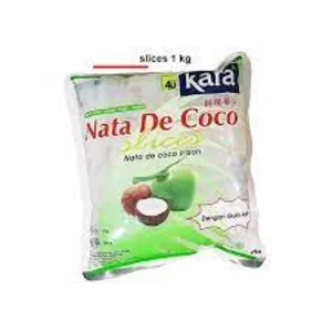 Kara sari kelapa Nata De coco BAG Slices 1000gr per karton isi 6 pcs