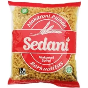Makaroni sedani spiral 1 kg x 10 pcs per karton
