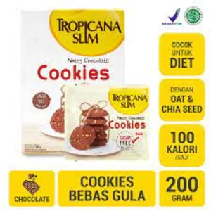 Tropicana Slim choco Nutty 200 gram per karton isi 12 pcs