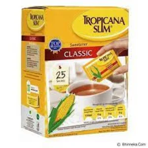 Tropicana slim Sweet Sucralose stick 20 s per carton contains 12 boxes