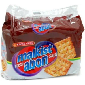 Khong Guan Malkist Abon Bag 18 gr x 10 x 18 bags per karton