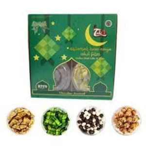 Tobelo Asorted Lebaran Kue Kering 27x27x7 berat 1100 gram