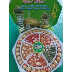 Jelly Candy Golden Ball Kue Kering 27x27x3.3 berat 800 gram