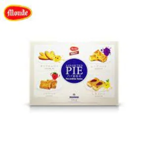 Kivre Assorted Pie Indiv 225 gram box per karton isi 8 pcs