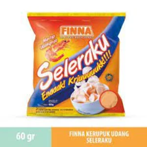 Finna Kerupuk Bawang Seleraku 60 gr x 48 pack per karton