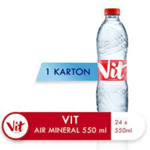 Vit air mineral 550 ml x 24 botol/karton