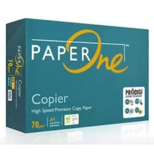 Paper one kertas hvs (foto copy) A4 70gr per rim isi 500 lembar
