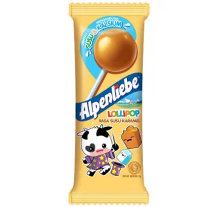 Alpenliebe Lollipop Hanger Original Chocolate 16 x 20 x 6 gr per carton kode 634196