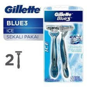 Gillette blue3 brother disposable ice cooling (@ contents 2 pcs) x 36 pcs/carton code 4902430440936