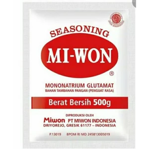 Miwon penyedap rasa (polos) 500 gr M x 4 x 6 pcs/karton (kode 1100324)