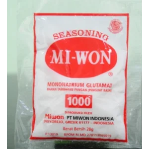 Miwon penyedap rasa 1000 M 25 gr x 14 x 4 x 6 pcs/karton (kode 1020207)