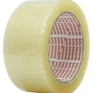 Daimaru lakban bening opp tape 2 inch 90 yard per karton isi 72 pcs