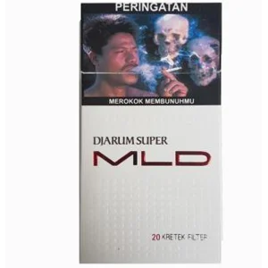 Djarum super mild white 12 sticks per slot 10 packs per ball 20 slots