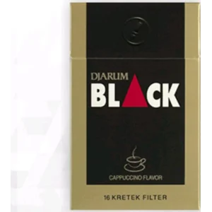 Rokok Djarum black cappuccino 16 batang per slop isi 10 pack per ball isi 10 slop