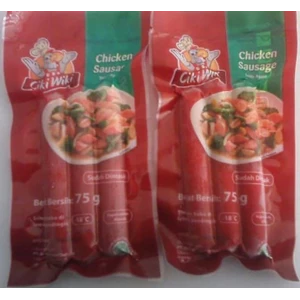Ciki wiki chicken sausage 75 gr x 80 pcs/carton