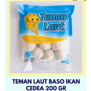Teman laut bakso ikan 200 gr x 30 pack/karton