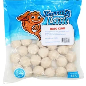 Teman laut bakso cumi 500 gr x 12 pack/karton