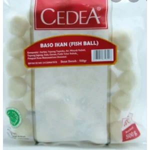 Cedea baso ikan (sedang) 500 gr x 24 pack/karton