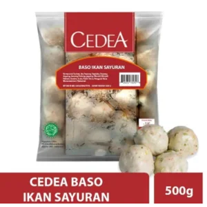 Cedea baso ikan jamur 500 gr x 24 pack/karton