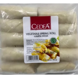 Cedea vegetable spring roll 500 gr x 10 pack/karton