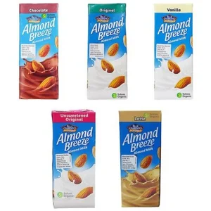 Blue diamond Almond Breeze Milk Original 180ml per karton isi 24 pcs P003315