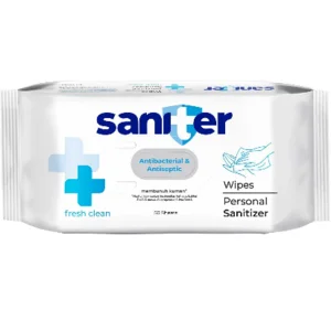 Saniter personal wipes sanitizer 50's per dus isi 24 pcs (8992745475118)