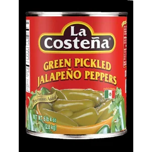 La Costena Pickled Jalapeno Nacho Slices 440 gram per karton isi 12 pcs P000954