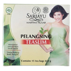 Sariayu pelangsing tea for slim 30gr x 18 pcs/ctn (8990090600254)
