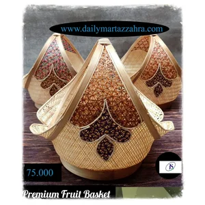 Besek premium fruit basket per pieces