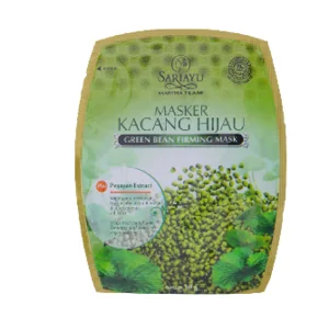 Sariayu masker kacang hijau sachet 10gr x 12 pcs/ctn (8990090028386)