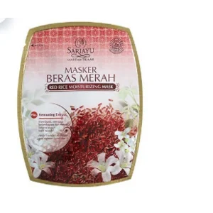 Sariayu masker beras merah sachet 10ml x 12 pcs/ctn (8990090511826)