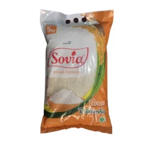 Sovia beras premium 5kg per bungkus