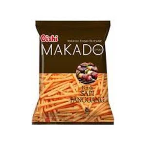 Oishi Makado Sapi Panggang 12 gram x 20 pcs per karton isi 6 ball 38010064