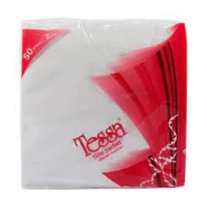 Tisu Makan Tessa TN-10 PA Dinner Napkin 50 sheet per karton isi 12 pack 97020067