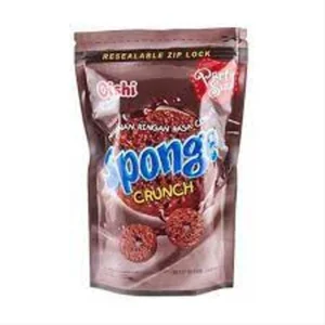 Oishi Sponge Coklat 12 gram per karton isi 80 pcs 38010083